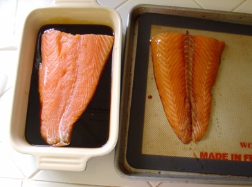 teriyaki salmon