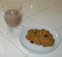 Vegan Pumpkin Oatmeal Raisin Cookies