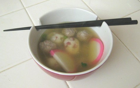 mochi ball soup