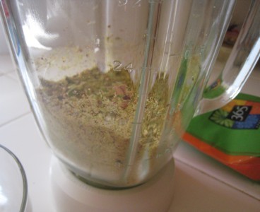 pistachio crusted salmon