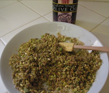 pistachio crusted salmon
