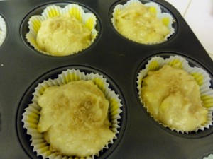 filled muffin cups