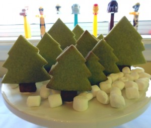 matcha cookie forest