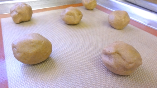 snickers cookies to be baked