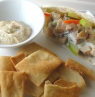 leftover turkey for pita sandwiches