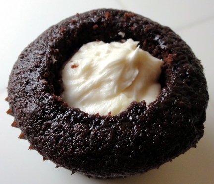 filled cupcake