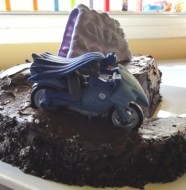 batman cake cycle down