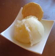 lemon pineapple sorbet