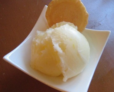lemon pineapple sorbet