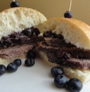 blueberry roast beef sandiwchsm