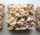 black and white rice krispy treat