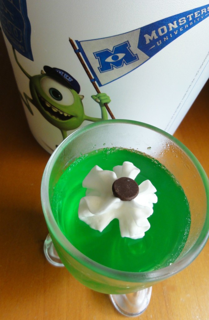 Monsters U Sparkly S'lime Jello justJENN recipes justJENN recipes