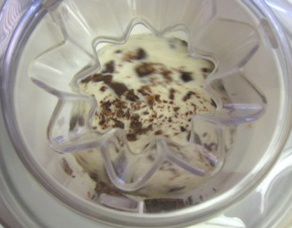 ice cream mixture