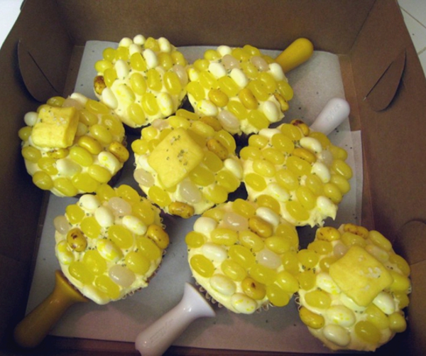 Corn on the Cob Cupcakes Boxed