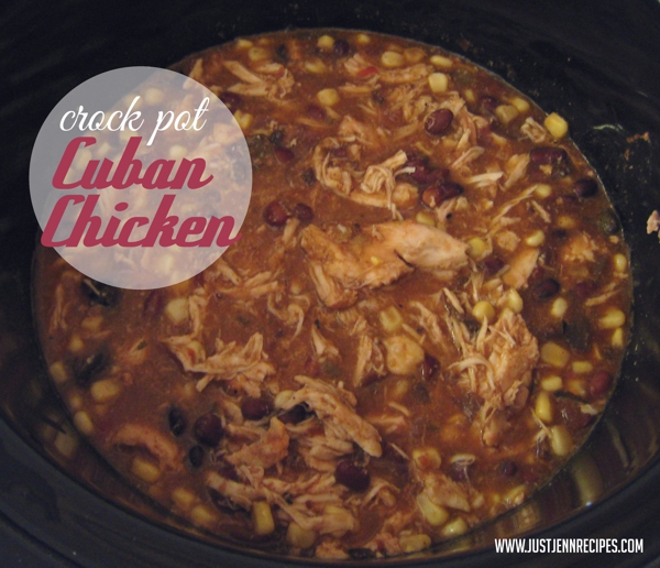 Crock Pot Cuban Chicken