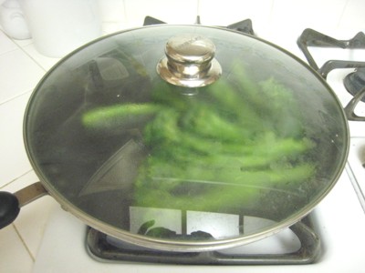 broccolini-steaming