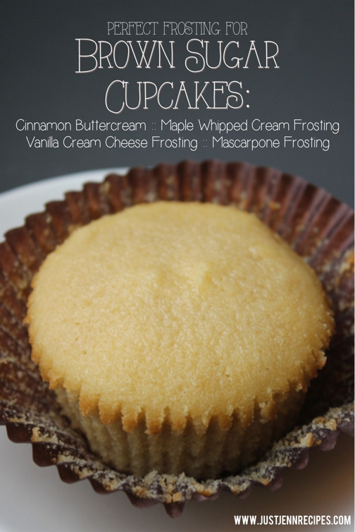 brown sugar cupcakes