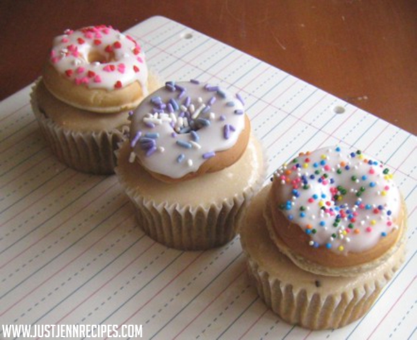 Coffee and Donuts Cupcakes Trio