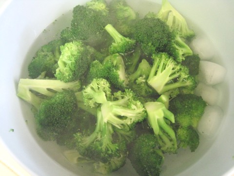 broccoli-ice-bath