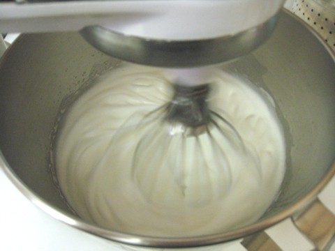 egg white beating