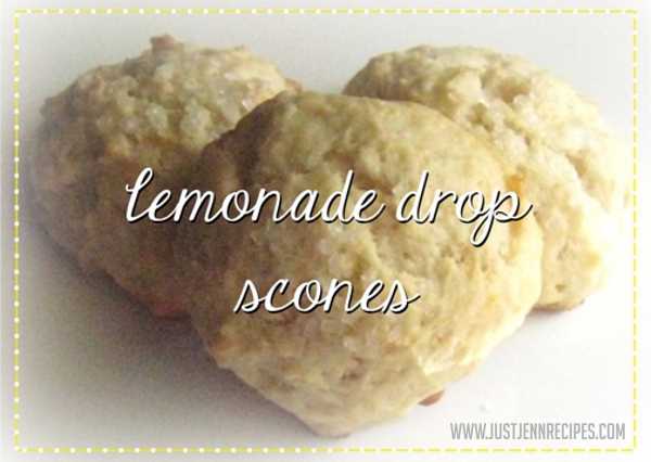 Lemonade Drop Scones