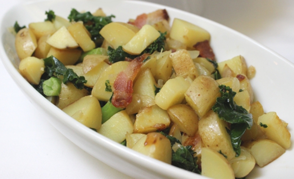 Potato and Kale Hash