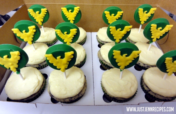 Marvel X-Men Phoenix Cupcakes