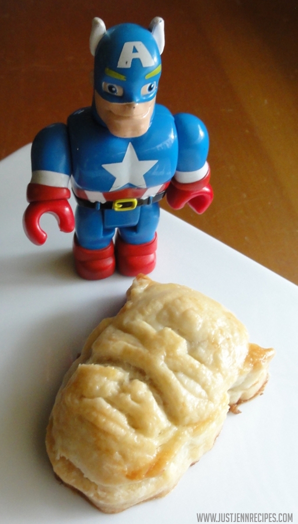 Captain America Apple Hand Pies