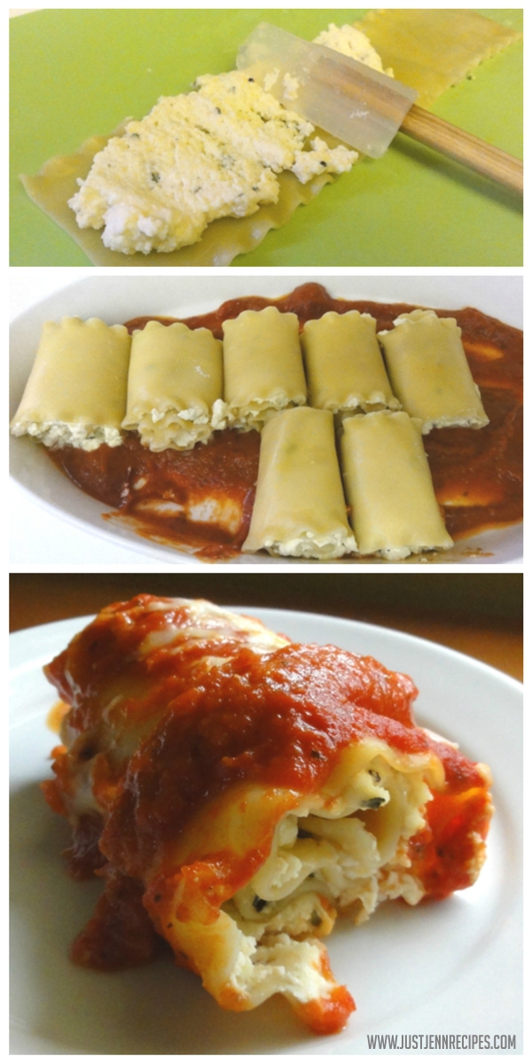 Lasagna Roll prep