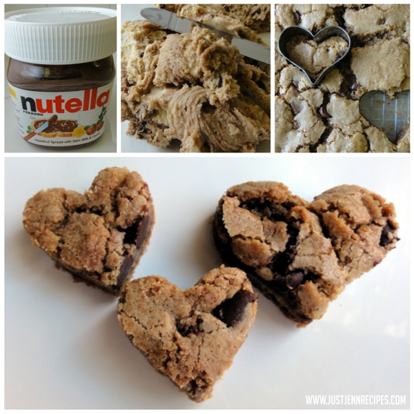 Nutella Chocolate Chip Cookies recipe