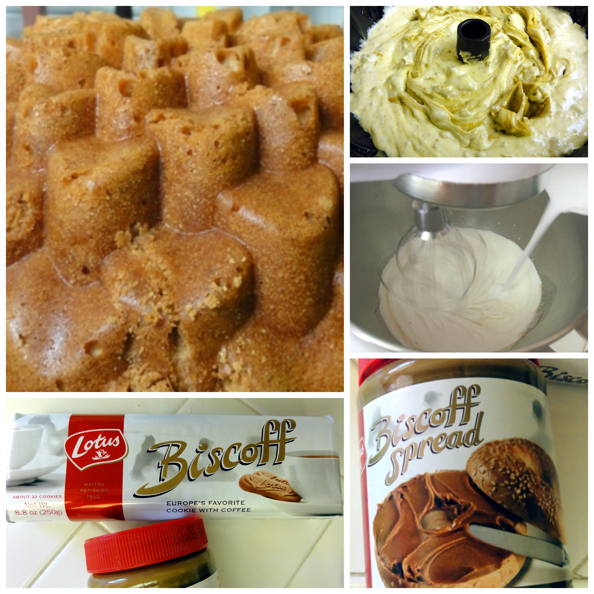 Biscoff Bundt prep