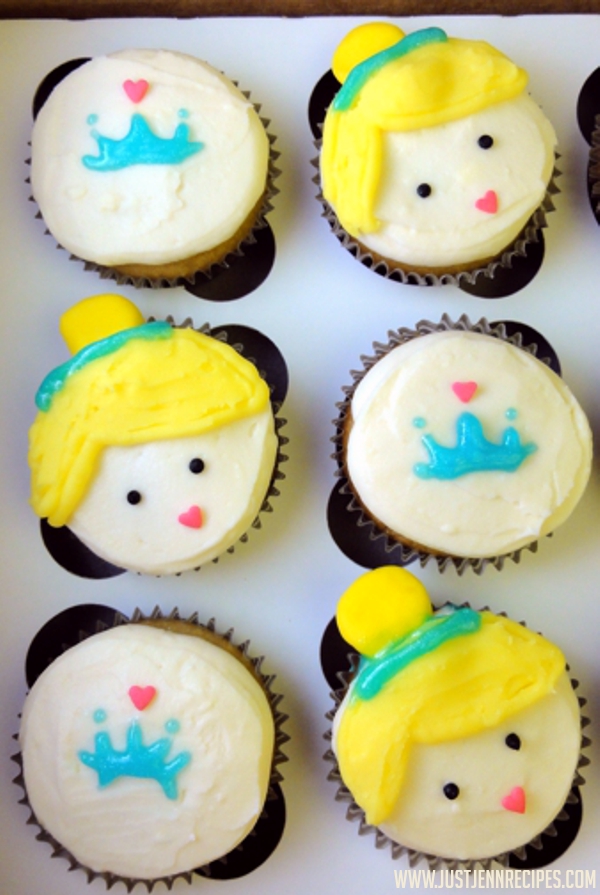 Cinderella Cupcakes boxed