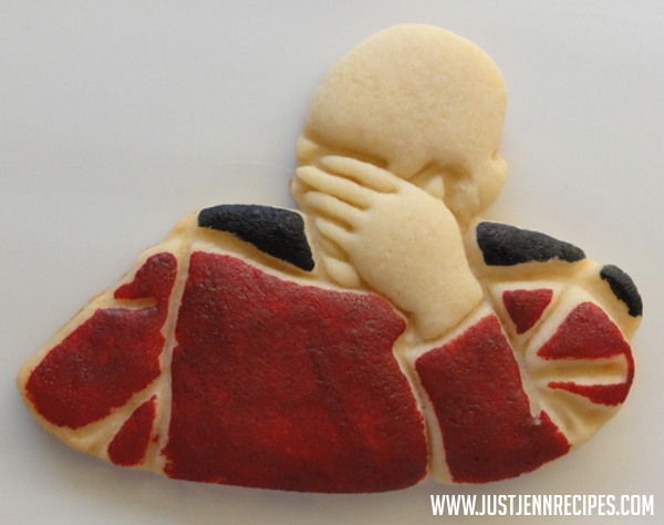 picard facepalm cookies