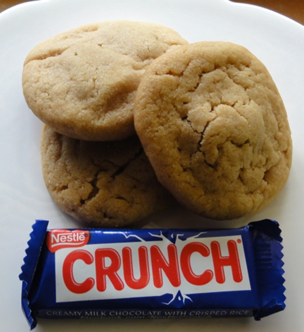 Nestle Crunch Peanut Butter Cookies