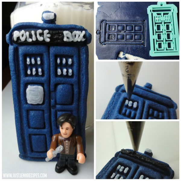 Tardis cookies