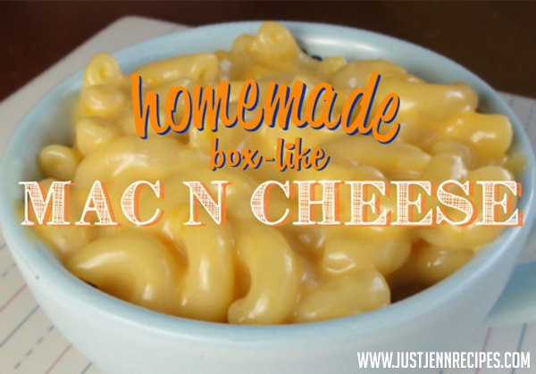 Homemade Box Mac n Cheese