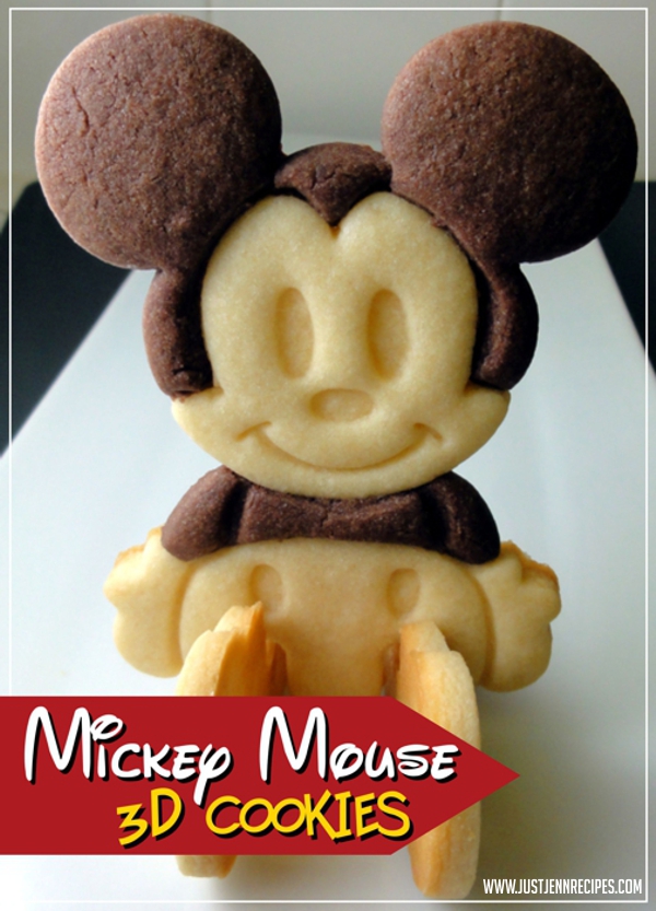 Mickey Mouse 3D cookies