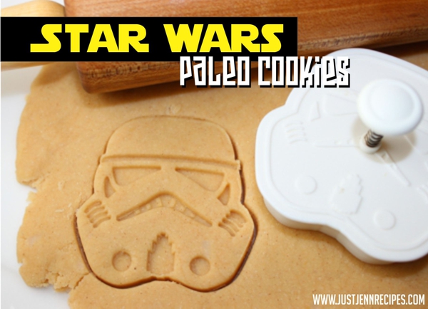 Star Wars Paleo Cookies