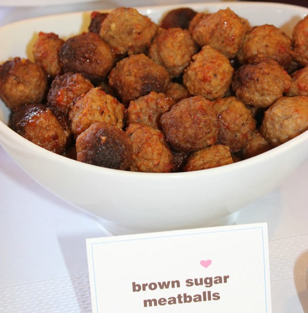 brown sugar meatballs