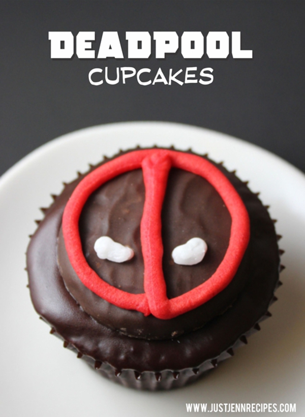 deadpool cupcake