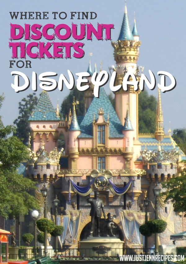 Where To Find Discount Tickets To Disneyland