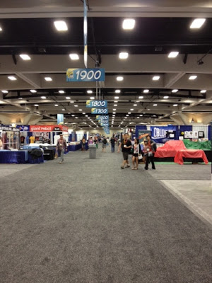 Empty Comic Con floor