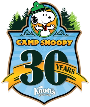 Knotts Camp Snoopy 30th anniversary