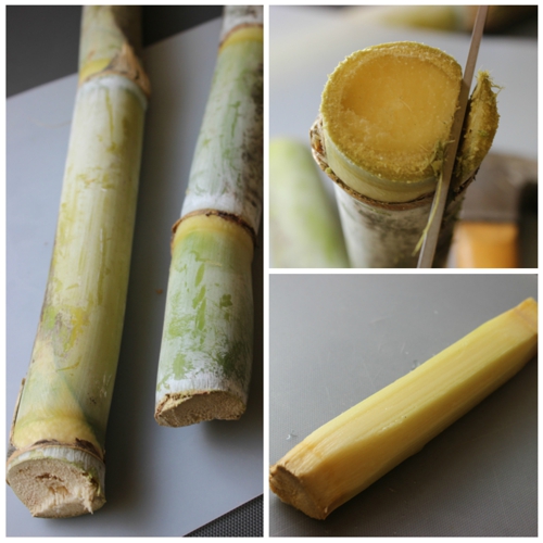 sugar cane prep
