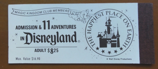 disneyland adult ticket price