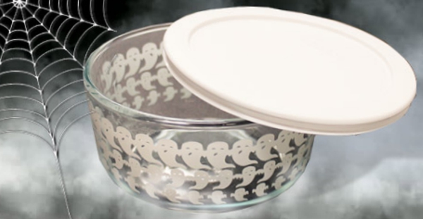 Ghost Pattern Pyrex