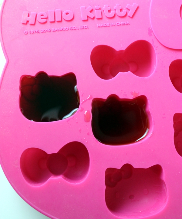 Hello Kitty Frozen Coffee Ice Cubes