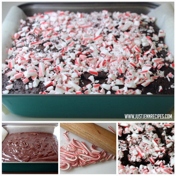 Candy Cane Brownies recipe