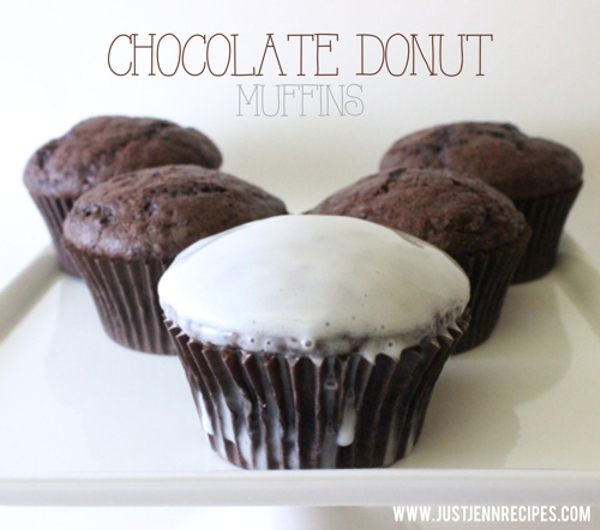 Chocolate Donut Muffins