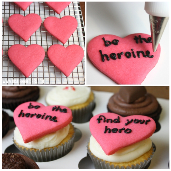 Heart Cupcakes